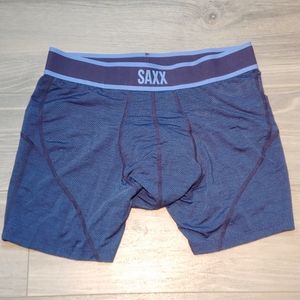 Excellent Used Condition Men's SAXX Kinetic Ballpark Pouch Boxer Brief Medium